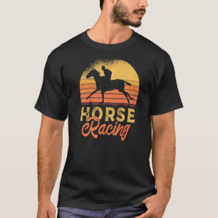 Pferderennen Rennen T-Shirt