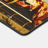 Pferderennen Schreibtischunterlage (Ecke)