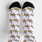 Pferderennen Socken (Oben)