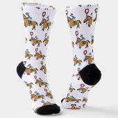 Pferderennen Socken (Gewinkelt)