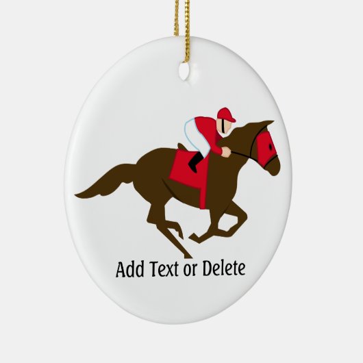 Pferderennen - SRF Keramikornament (Rechts)