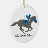 Pferderennen - SRF Keramikornament (Rechts)