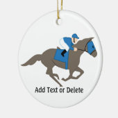 Pferderennen - SRF Keramikornament (Links)