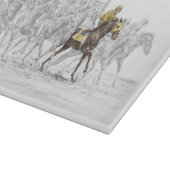 Pferderennen Start Gate Schneidebrett (Ecke)