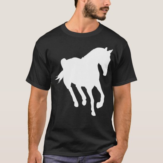 Pferderennen T-Shirt (Vorderseite)