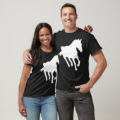 Pferderennen T-Shirt (Unisex)