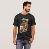 Pferderennen-Tag-Fans T-Shirt (Vorne ganz)