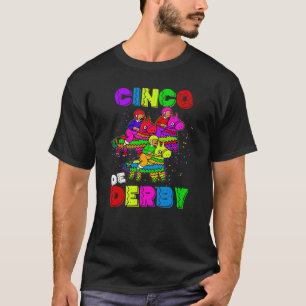 Pferderennen Vintag Cinco De Derby Ky Derby Pferd T-Shirt