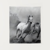 Pferderennen Wandteppich (Vorderseite)