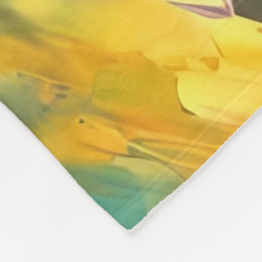 Pferderennen XL Fleece Blanket (Ecke)