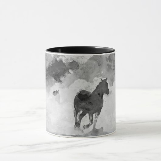 Pferderennende Tasse (Zentrum)