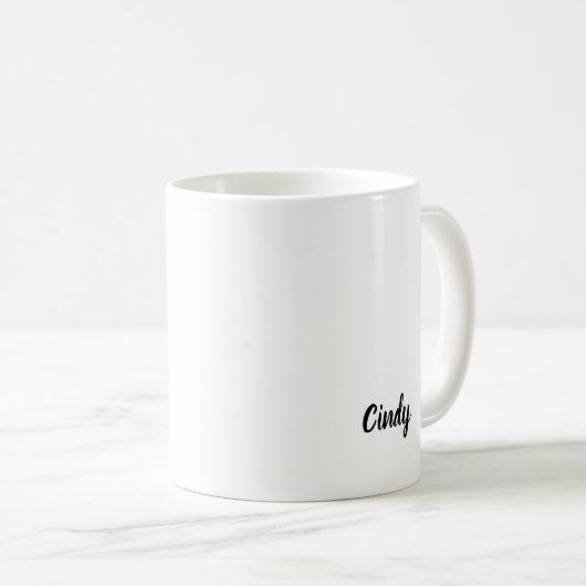 Pferderennfahrer Kaffeetasse (VorderseiteRechts)