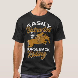 Pferderennfahrer Reitsport T-Shirt