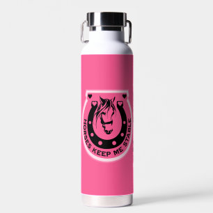 Pferderennfahrer Trinkflasche