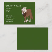 Pferderenntrainer Visitenkarte (Vorne/Hinten)