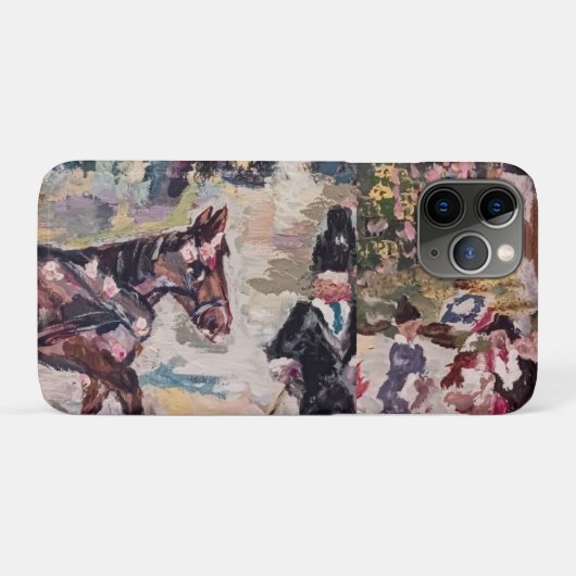 Pferderenovierungsstil Case-Mate iPhone Hülle (Rückseite (Horizontal))