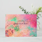 PFERDERIDER, MUSIK IN DER NACHT, Pink Gold Glitzer (Stehend Vorderseite)