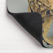 Pferdering (Gold und Kornelkirsche) Mousepad (Ecke)