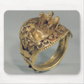 Pferdering (Gold und Kornelkirsche) Mousepad (Vorne)