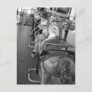 Pferderittenkarte Postkarte