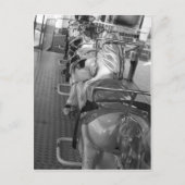 Pferderittenkarte Postkarte (Vorderseite)