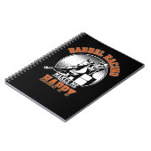 Pferderollen Racing Rodeo Racer Reiten 1 Stunde Notizblock (Linke Seite)