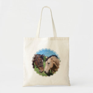 PferdeRomance kleine Leinwand-Tasche Tragetasche