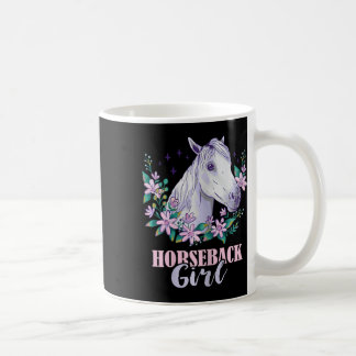 Pferderücken Girl Horseback Reitsport Reiten Kaffeetasse