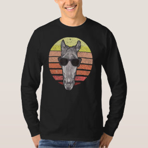 Pferderücken Reitsport der Frauen Männer T-Shirt