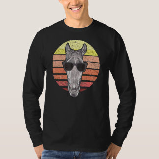 Pferderücken Reitsport der Frauen Männer T-Shirt