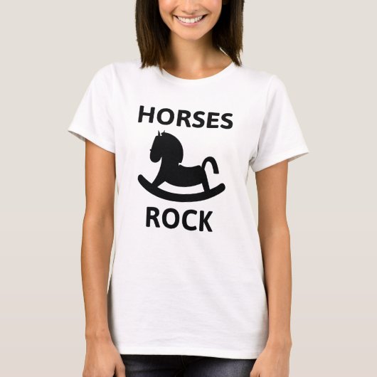 Pferderücken T-Shirt (Vorderseite)