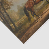 Pferderückfahrer 1 Dekoupage Paper Seidenpapier (Ausschnitt)