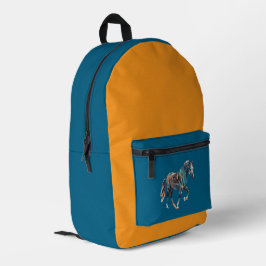 Pferderucksack/Tasche Bedruckter Rucksack
