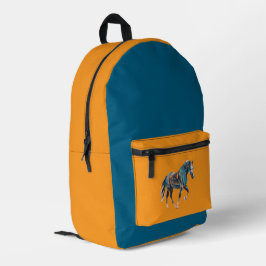Pferderucksack/Tasche Bedruckter Rucksack