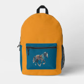 Pferderucksack/Tasche Bedruckter Rucksack (Vorderseite)