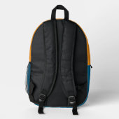 Pferderucksack/Tasche Bedruckter Rucksack (Rückseite)