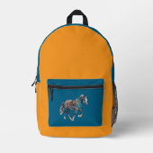 Pferderucksack/Tasche Bedruckter Rucksack (Vorderseite)