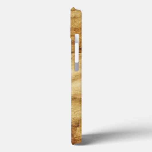 Pferderückstände, Orangenhornfilme Case-Mate iPhone Hülle (Rückseite / Links)