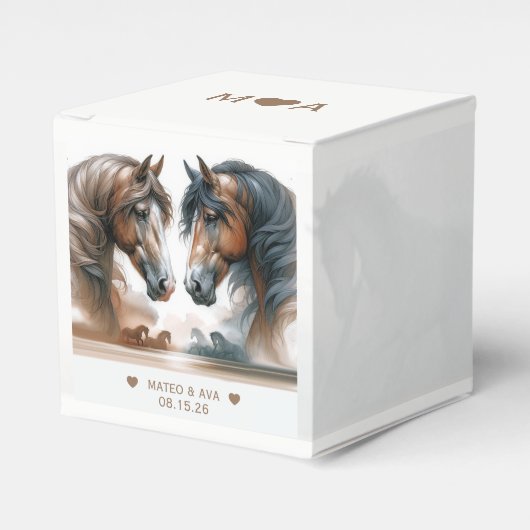 Pferdesaison Geschenkschachtel (Vorderseite)