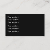 Pferdesatteliers-Leder-Themenkarte Visitenkarte (Rückseite)