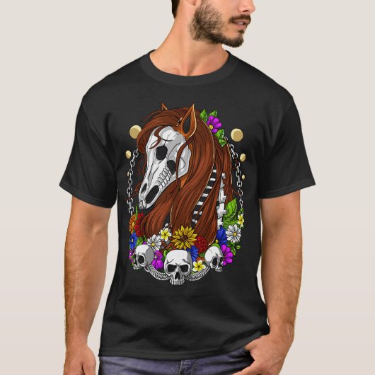 Pferdeschädel T-Shirt (Vorderseite)