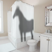Pferdeschatten Duschvorhang (Beispiel)