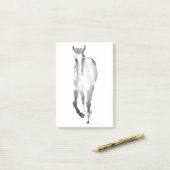 Pferdeschatten Post-it Klebezettel (Auf Schreibtisch)