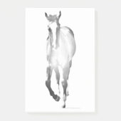 Pferdeschatten Post-it Klebezettel (Vorderseite)