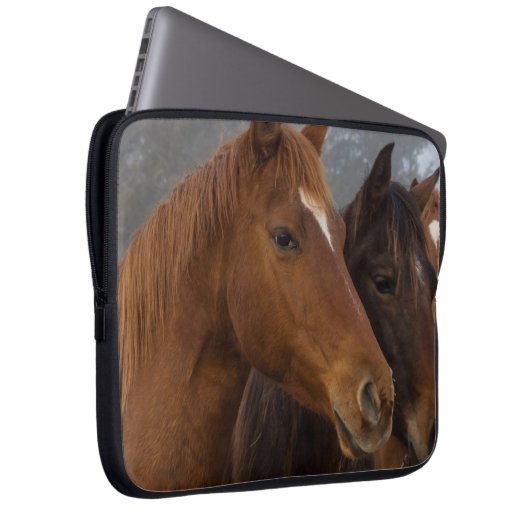 Pferdeschlachten Laptopschutzhülle (Vorne Rechts)