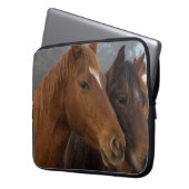 Pferdeschlachten Laptopschutzhülle (Vorderseite Links)