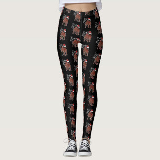 Pferdeschlitten den ganzen Tag Pitbull Leggings