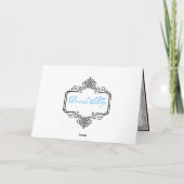 Pferdeschlitten-FahrSophisticates Feiertagskarte (Rückseite)