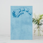 Pferdeschlitten-Fahrweihnachtsbriefpapier Briefpapier (Stehend Vorderseite)