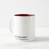 Pferdeschlitten Jacker, "das Sleighjacker", durch Zweifarbige Tasse (Vorderseite Links)